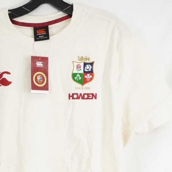 Lot of 2x NWT [Canterbury] British & Irish Lions Rugby Jersey & T-Shirt Adult L - Picture 14 of 15